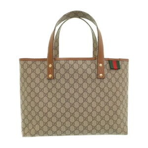 Gucci handbag beige brown GG canvas tote bag